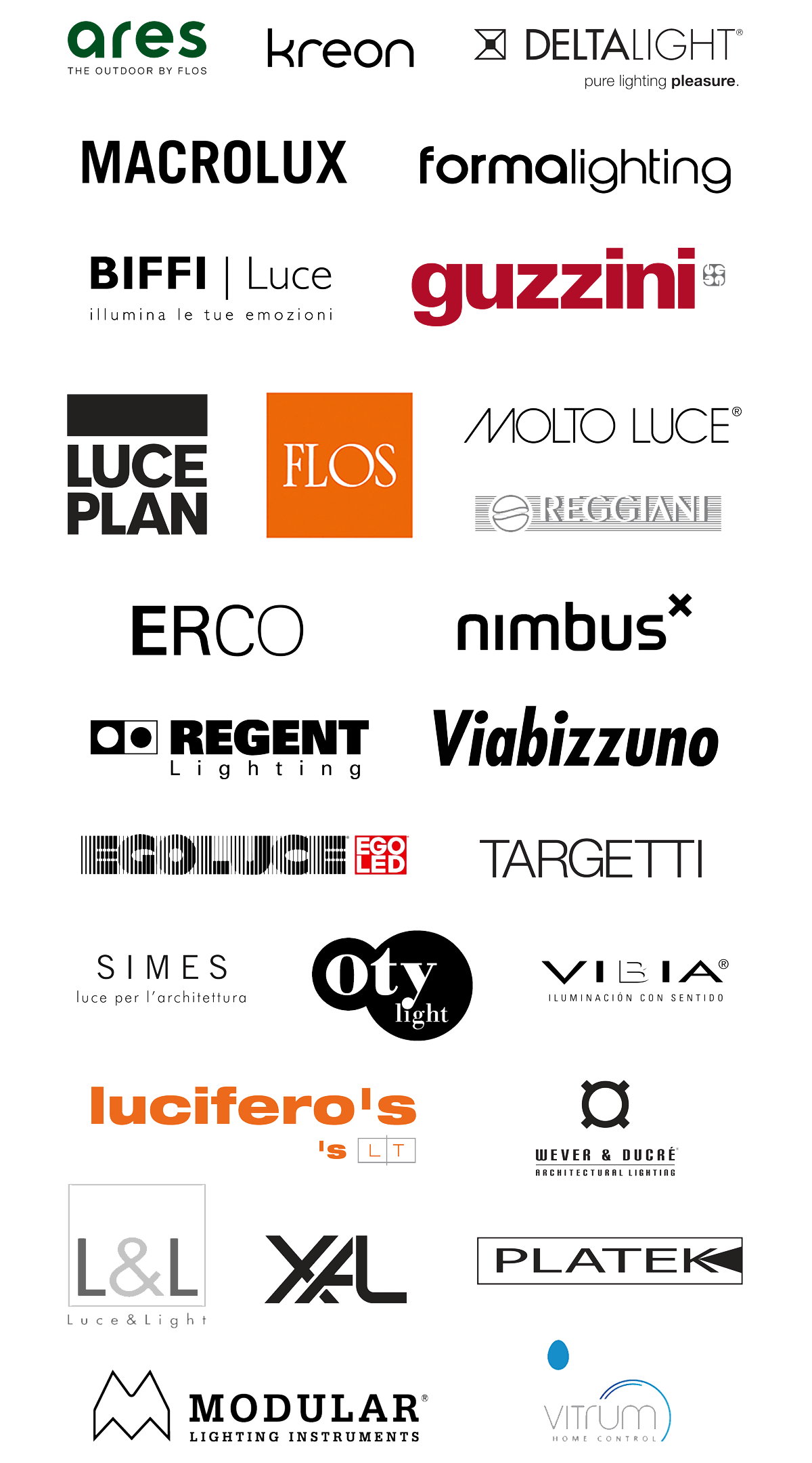 Fornitori di luci e apparati ulliminanti