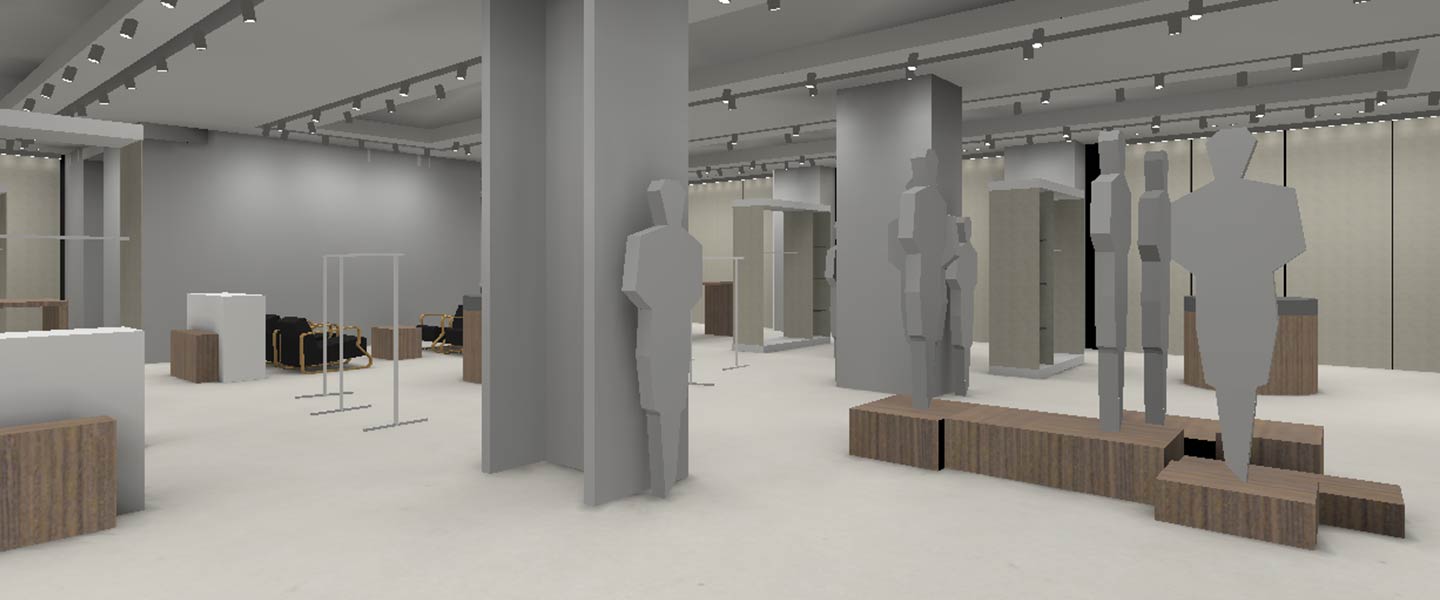 Progettazione illuminotecnica: rendering per la simulazione della luce in ambiente 3d